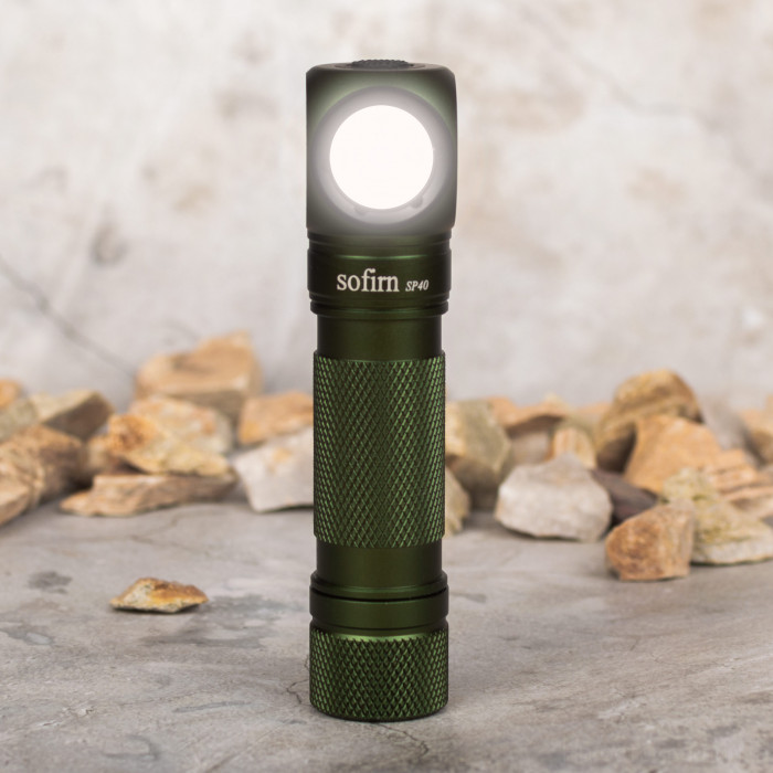 Налобный фонарь Sofirn SP40 Green