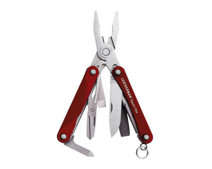 Мультитул Leatherman Squirt PS4 831227 (9 функций) с чехлом