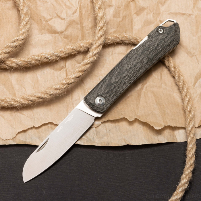 Складной нож Bro Микарта Satin N.C.Custom