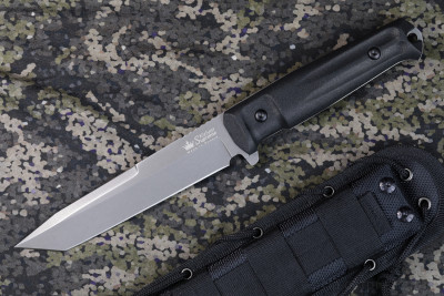 Тактический нож Aggressor D2 Black TacWash чёрный