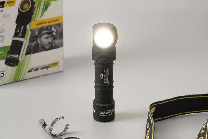 Фонарь Armytek Wizard Pro Magnet USB Nichia (тёплый свет)