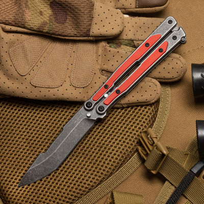 Нож Mr.Blade Madcap Red Black