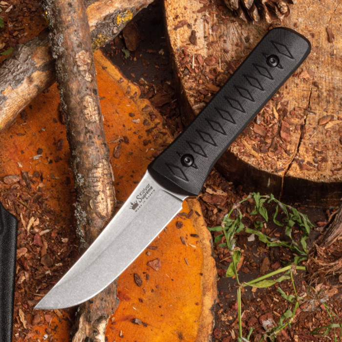 Туристический нож Stream VG-10 StoneWash