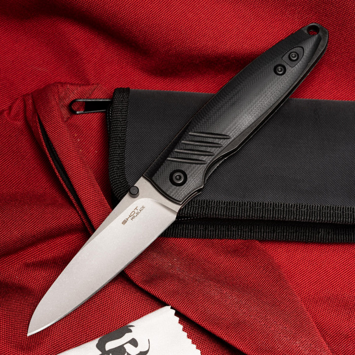 Складной нож Shot (Stonewash, G10) Mr.Blade в Москве в Москве