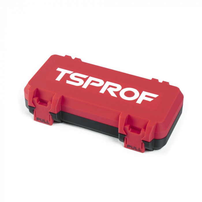 Кейс для абразивов TSPROF, пластик, 7 мест