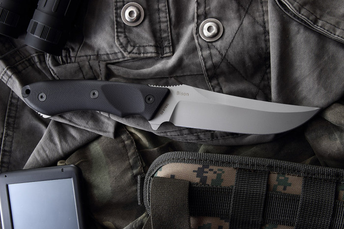 Нож Bison Stonewash Mr.Blade