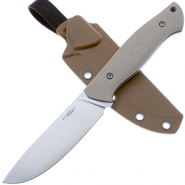 Нож с фиксированным клинком Pride Tan N.C.Custom