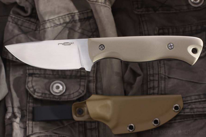 Нож с фиксированным клинком Fang Tan N.C.Custom