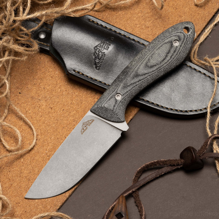 Нож с фиксированным клинком Crony Micarta N.C.Custom