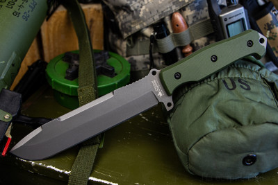 Нож Survivalist X D2 TacWash Green G10