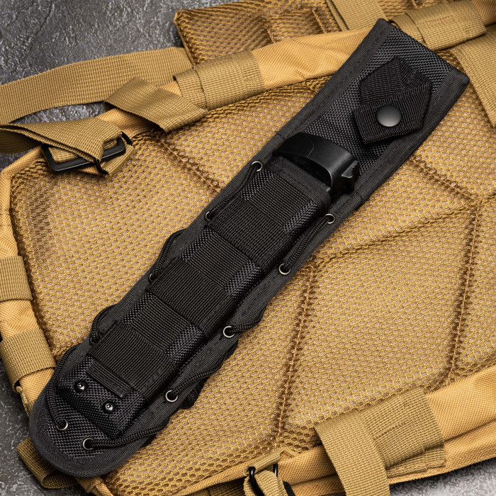 Чехол нейлоновый с креплением molle "Речной" черный