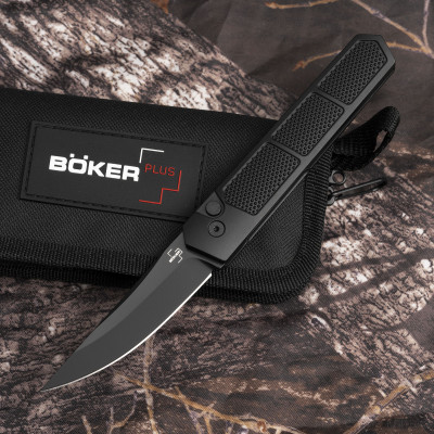 Нож автоматический Boker 01BO474 Kwaiken Grip Auto Black