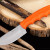 Нож разделочный &quot;Караколь&quot; оранжевый (AUS-8, эластрон)