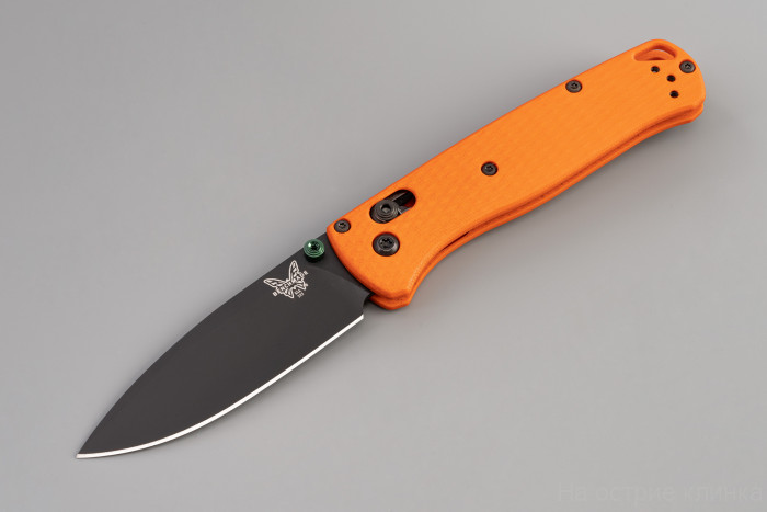 Складной нож Benchmade Bugout CU535-BK-M4-G10-ORG