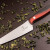 Кухонный нож Alexander M AUS-8 Red G10