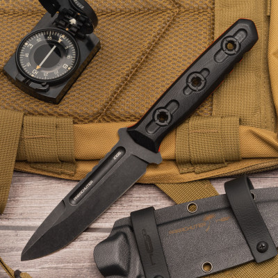 Нож Parachuter сталь X105 Black/Red