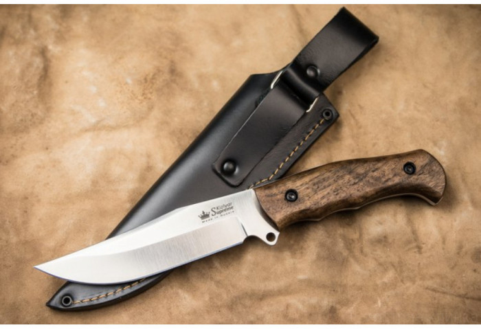 Туристический нож Caspian AUS-8 StoneWash Орех