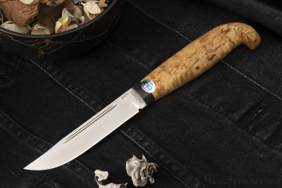 Нож АИР &quot;Финка Lappi&quot; карельская береза, 95х18